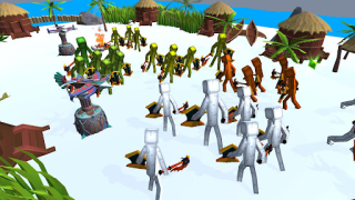 Baixar Melon vs People Playground 3D Jogos de ação para Android captura de tela 5