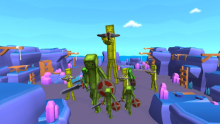 Baixar Melon vs People Playground 3D Jogos de ação para Android captura de tela 7
