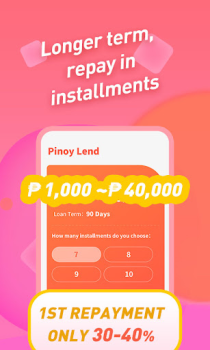 Baixar PinoyLend-Insta Peso Cash Loan Finanças para Android captura de tela 2