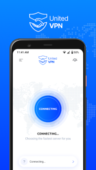 Baixar United VPN: Fast & Trusted Ferramentas para Android captura de tela 4