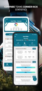 Baixar Goal Filter - Football Stats Esporte para Android captura de tela 3