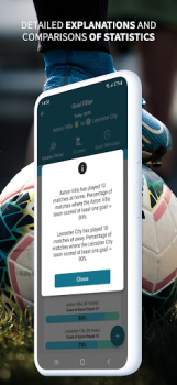 Baixar Goal Filter - Football Stats Esporte para Android captura de tela 5