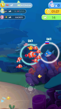Baixar Fish Go.io 2 Casual para Android captura de tela 2