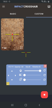 Baixar Custom Crosshair Emprego para Android captura de tela 5