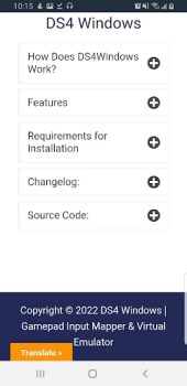 Baixar Ds4 Windows Ferramentas para Android captura de tela 4