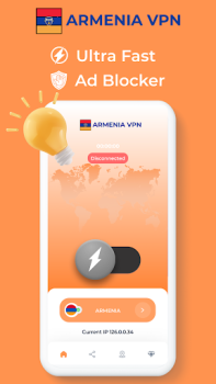 Baixar Armenia VPN - Private Proxy Ferramentas para Android captura de tela 2