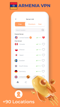 Baixar Armenia VPN - Private Proxy Ferramentas para Android captura de tela 3