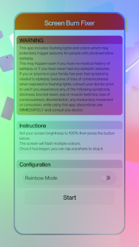 Baixar Screen Burn Fixer Ferramentas para Android captura de tela 2