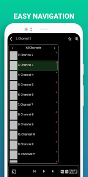 Baixar 3In1 IPTV - M3U Play Test Edit Editores e Reprodutores de Vídeo para Android captura de tela 3