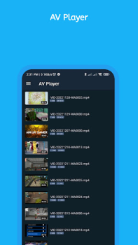 Baixar AV Player Editores e Reprodutores de Vídeo para Android captura de tela 3