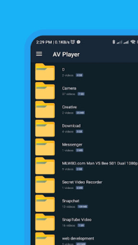 Baixar AV Player Editores e Reprodutores de Vídeo para Android captura de tela 5