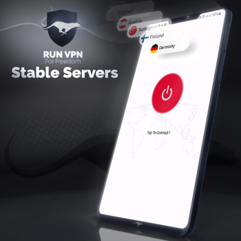 Baixar Run VPN - unlimited & Safe VPN Ferramentas para Android captura de tela 2