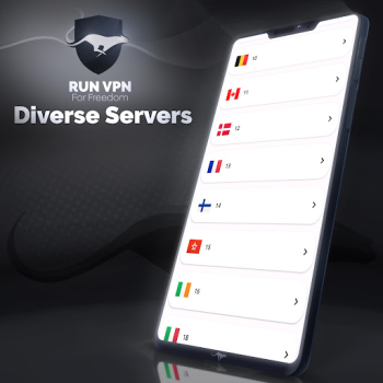Baixar Run VPN - unlimited & Safe VPN Ferramentas para Android captura de tela 5