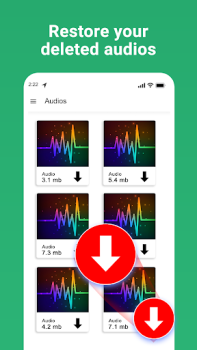Baixar recuperação de áudio Ferramentas para Android captura de tela 3