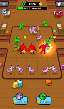 Baixar Merge Defense: Banban Fusion Arcade para Android captura de tela 6