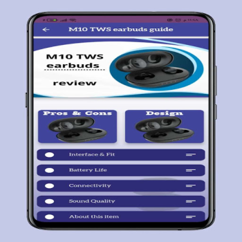 Baixar M10 TWS earbuds smart Guide Ferramentas para Android captura de tela 4