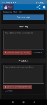 Baixar Pgp Encrypter Ferramentas para Android captura de tela 6