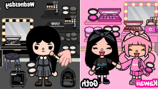Baixar Toca Wednesday Boca Addams HD Personalização para Android captura de tela 4