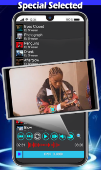 Baixar Ed Sheeran Eyes Closed Música e áudio para Android captura de tela 4