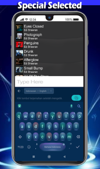 Baixar Ed Sheeran Eyes Closed Música e áudio para Android captura de tela 7