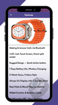 Baixar Smart Watch S8 Ultra Guide Ferramentas para Android captura de tela 4