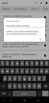 Baixar BibTex Manager Emprego para Android captura de tela 4