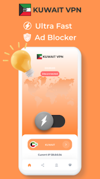 Baixar Kuwait VPN - Private Proxy Ferramentas para Android captura de tela 2