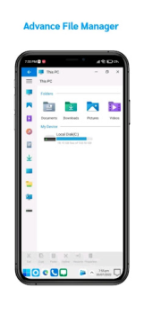 Baixar Computer win 11 launcher pro Ferramentas para Android captura de tela 2