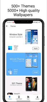 Baixar Computer win 11 launcher pro Ferramentas para Android captura de tela 3
