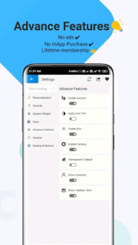 Baixar Computer win 11 launcher pro Ferramentas para Android captura de tela 5