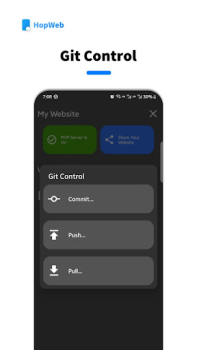 Baixar HopWeb: Edit & Run PHP/HTML Ferramentas para Android captura de tela 3