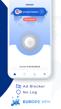 Baixar Europe VPN - Get Europe IP Ferramentas para Android captura de tela 2