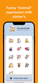 Baixar Stickers For Telegram Ferramentas para Android captura de tela 4