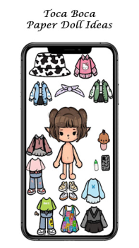 Baixar Boneca de papel Toca Boca Personalização para Android captura de tela 3