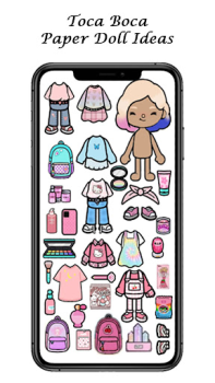 Baixar Boneca de papel Toca Boca Personalização para Android captura de tela 4