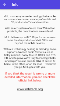 Baixar MHL Checker - Control HDMI Ferramentas para Android captura de tela 3