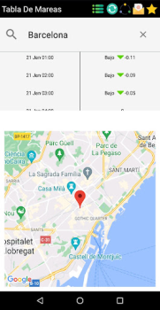 Baixar Mareas Portugal Clima para Android captura de tela 2