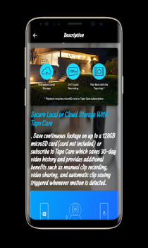 Baixar Tp-Link Tapo C200 Camera Guide Ferramentas para Android captura de tela 7