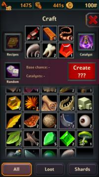 Baixar Dungeon Crusher: Soul Hunters Jogos de papéis para Android captura de tela 5