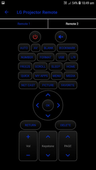 Baixar Universal Projector Remote Con Ferramentas para Android captura de tela 5