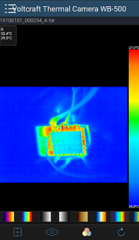 Baixar Voltcraft Thermal Imaging Ferramentas para Android captura de tela 3