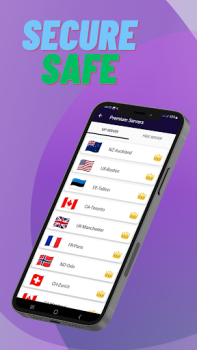 Baixar VPN PLUS: SAFE & SECURE VPN Ferramentas para Android captura de tela 2