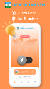 Baixar Uzbekistan VPN - Private Proxy Ferramentas para Android captura de tela 2