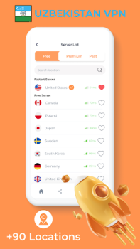 Baixar Uzbekistan VPN - Private Proxy Ferramentas para Android captura de tela 3