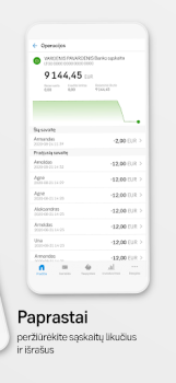Baixar SEB Lietuva Finanças para Android captura de tela 3
