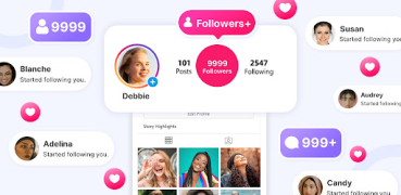 Baixar InsFan: Social Likes Booster Ferramentas para Android captura de tela 2