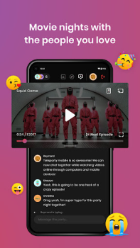 Baixar Teleparty - Watch Parties Social para Android captura de tela 3