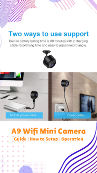 Baixar A9 Wifi Mini Camera App Guide Ferramentas para Android captura de tela 3