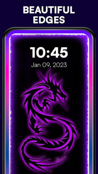 Baixar Iluminação de Borda - Borda Personalização para Android captura de tela 2