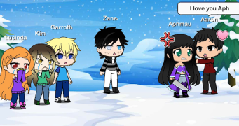 Baixar Gacha Yune Jogos de papéis para Android captura de tela 2